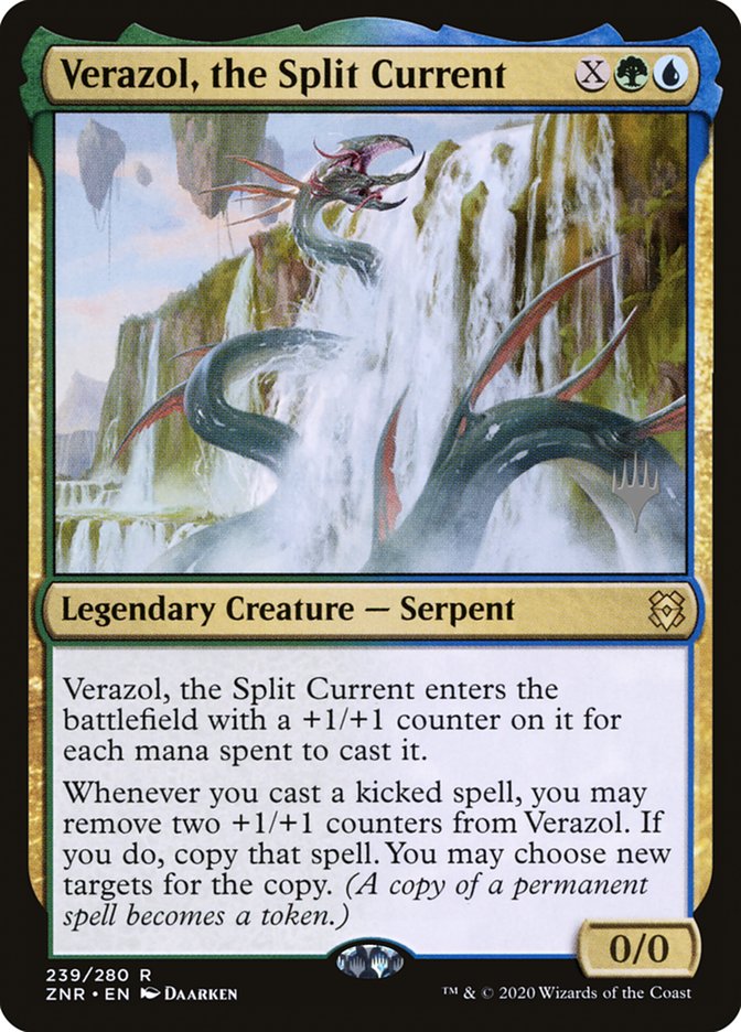 Verazol, the Split Current (Promo Pack) [Zendikar Rising Promos] - The Mythic Store | 24h Order Processing