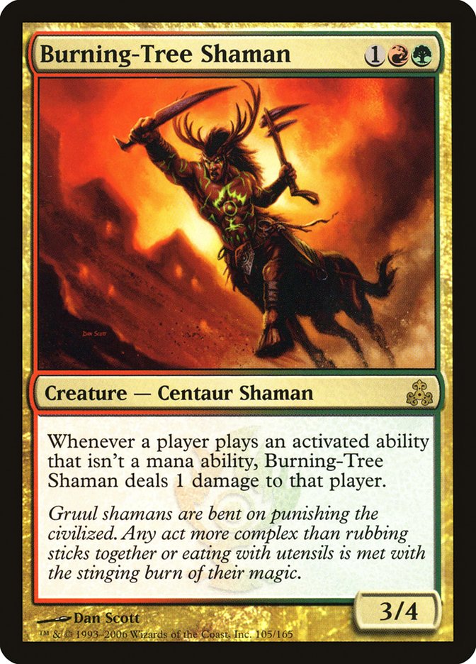 Burning-Tree Shaman [Guildpact] - The Mythic Store | 24h Order Processing