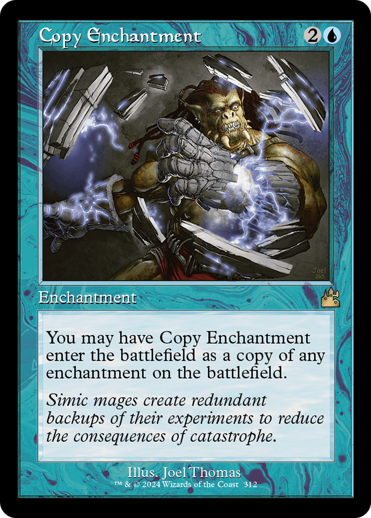 Copy Enchantment (Retro Frame) [Ravnica Remastered] - The Mythic Store | 24h Order Processing