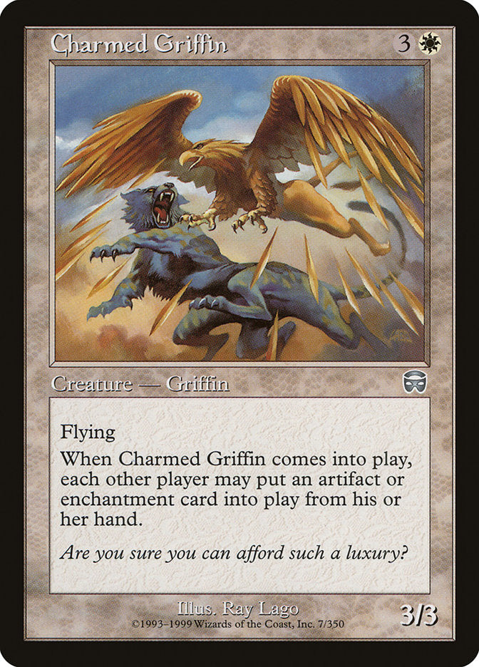 Charmed Griffin [Mercadian Masques] - The Mythic Store | 24h Order Processing