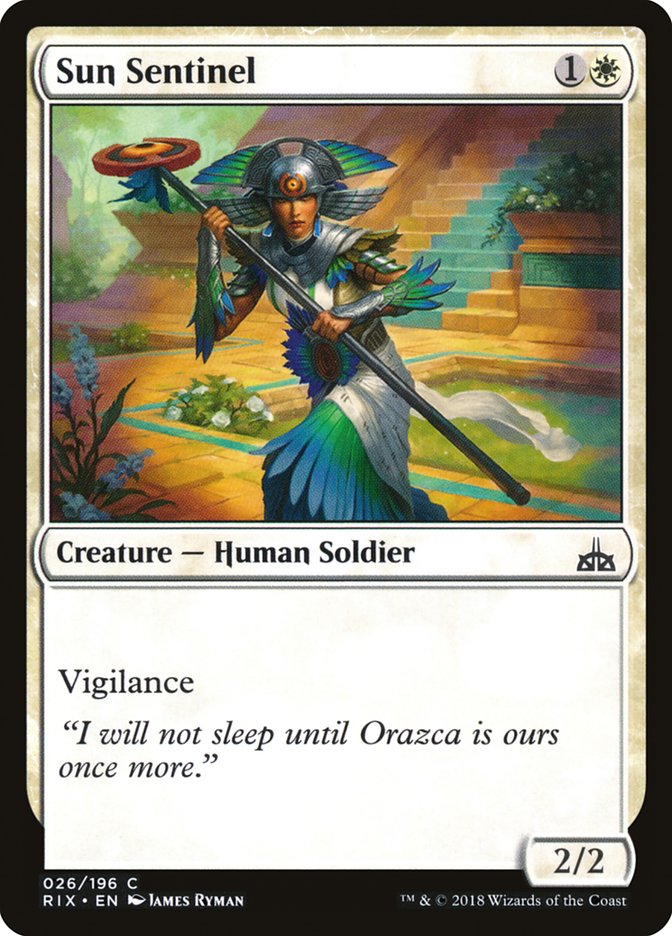 Sun Sentinel [Rivals of Ixalan] - The Mythic Store | 24h Order Processing