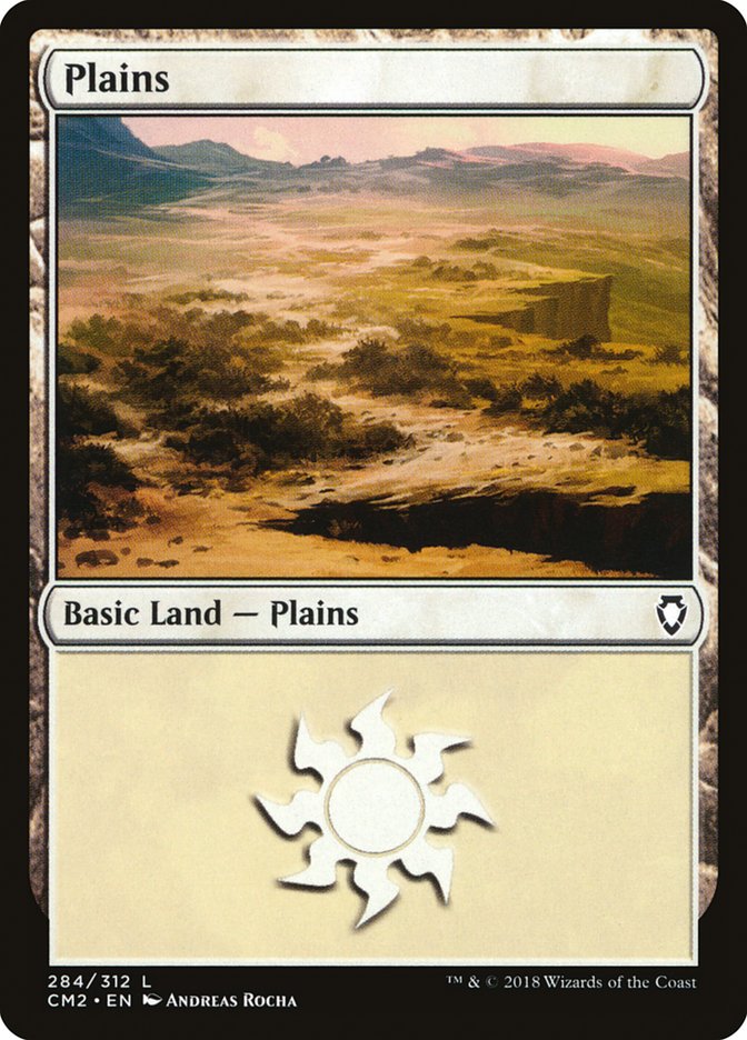 Plains (284) [Commander Anthology Volume II] - The Mythic Store | 24h Order Processing