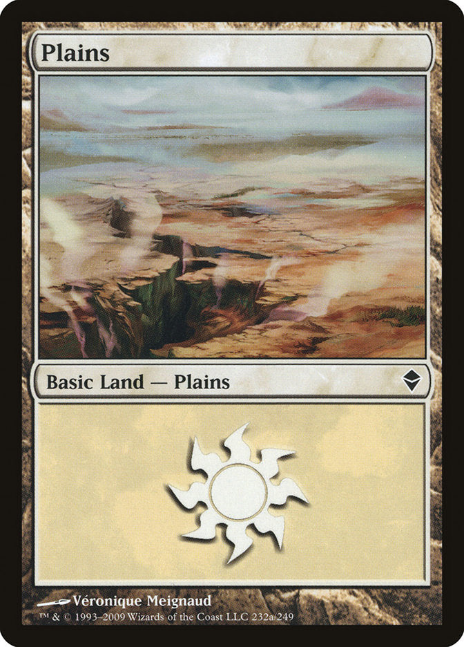 Plains (232a) [Zendikar] - The Mythic Store | 24h Order Processing