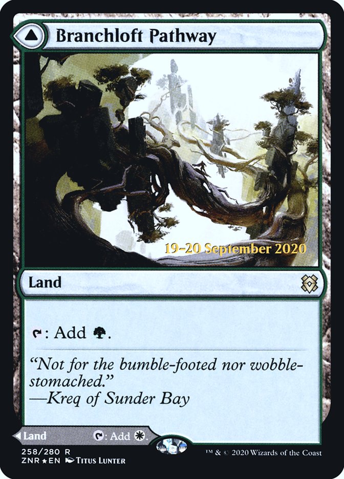 Branchloft Pathway // Boulderloft Pathway [Zendikar Rising Prerelease Promos] - The Mythic Store | 24h Order Processing