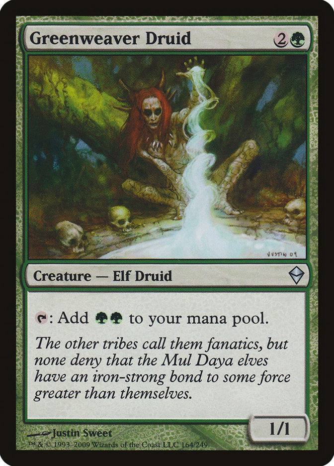 Greenweaver Druid [Zendikar] - The Mythic Store | 24h Order Processing