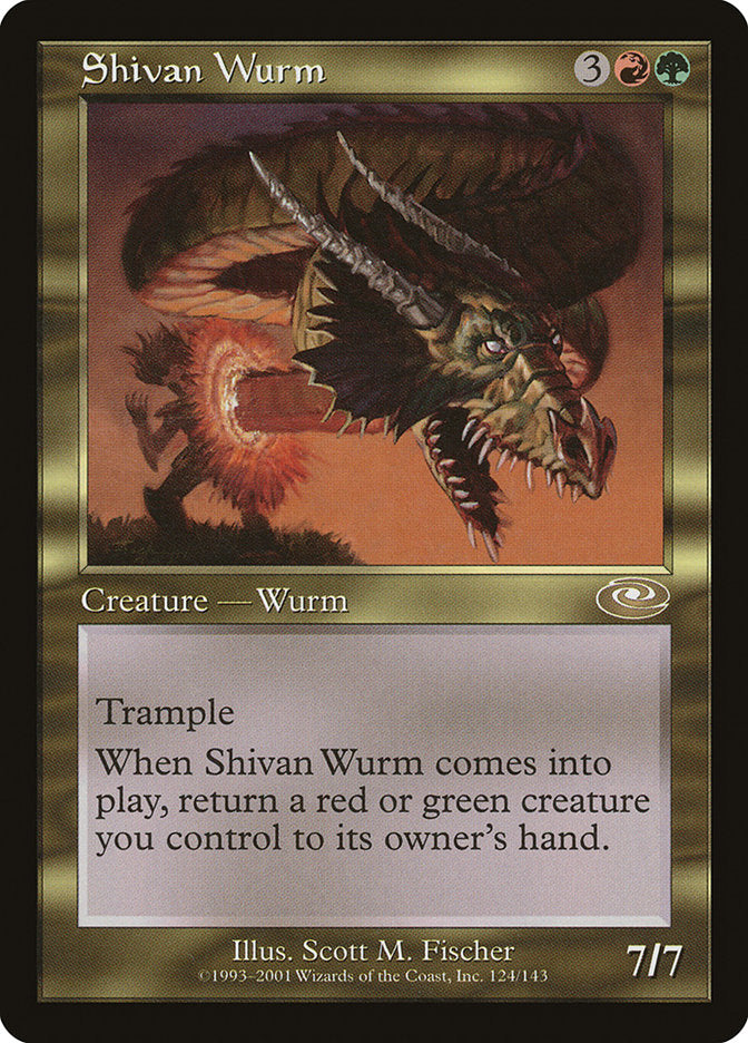 Shivan Wurm [Planeshift] - The Mythic Store | 24h Order Processing