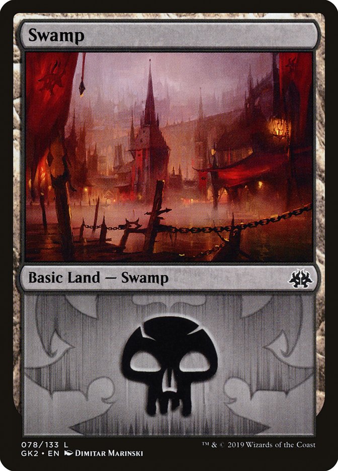 Swamp (78) [Ravnica Allegiance Guild Kit] - The Mythic Store | 24h Order Processing