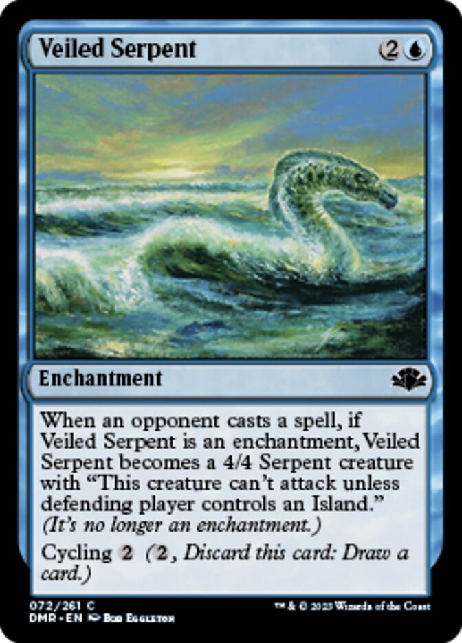 Veiled Serpent [Dominaria Remastered] - The Mythic Store | 24h Order Processing