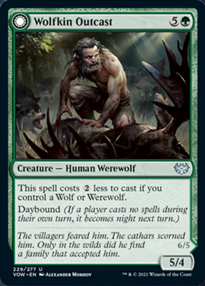 Wolfkin Outcast // Wedding Crasher [Innistrad: Crimson Vow] - The Mythic Store | 24h Order Processing