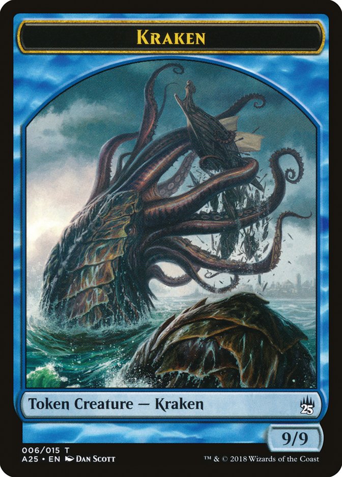 Fish // Kraken Double-Sided Token [Masters 25 Tokens] - The Mythic Store | 24h Order Processing
