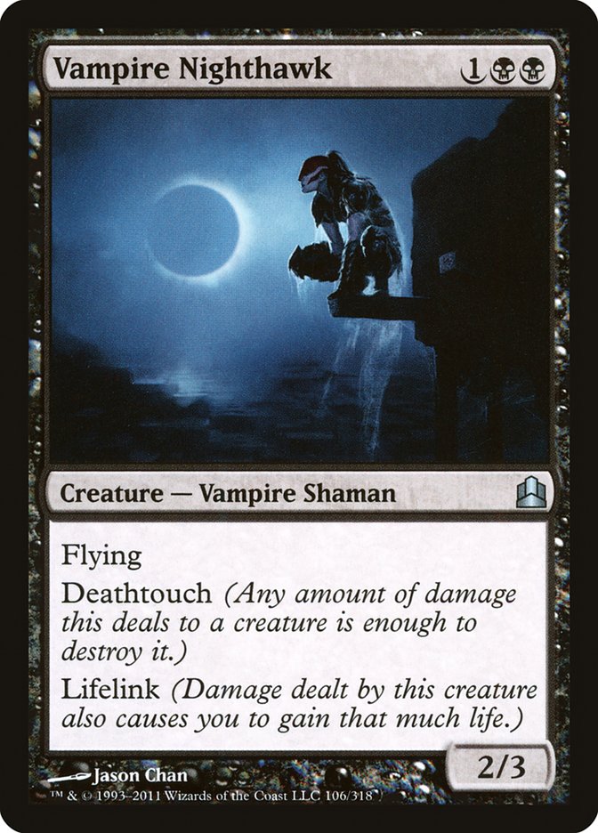 Vampire Nighthawk [Commander 2011] - The Mythic Store | 24h Order Processing