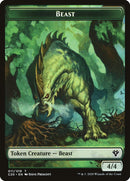 Bird Illusion // Beast (011) Double-Sided Token [Commander 2020 Tokens] - The Mythic Store | 24h Order Processing