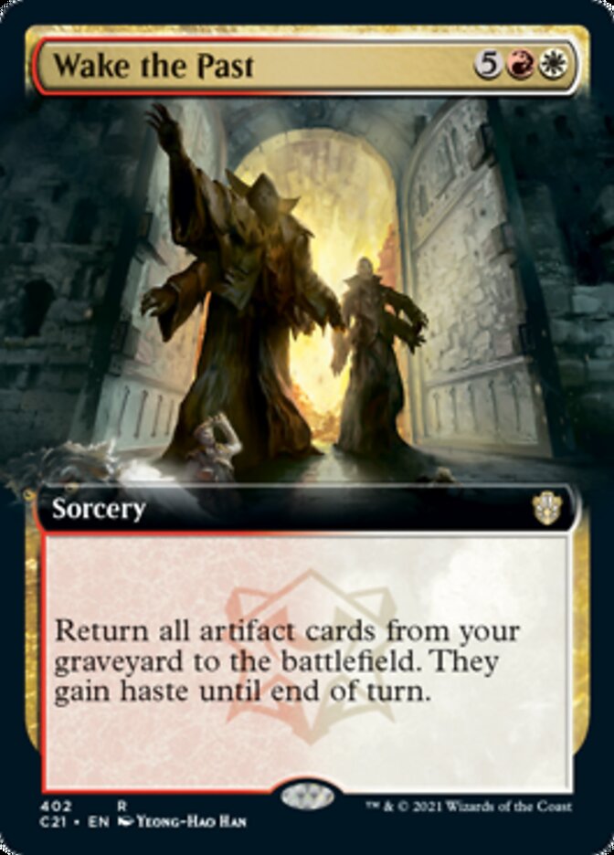 Wake the Past (Extended Art) [Commander 2021] - The Mythic Store | 24h Order Processing