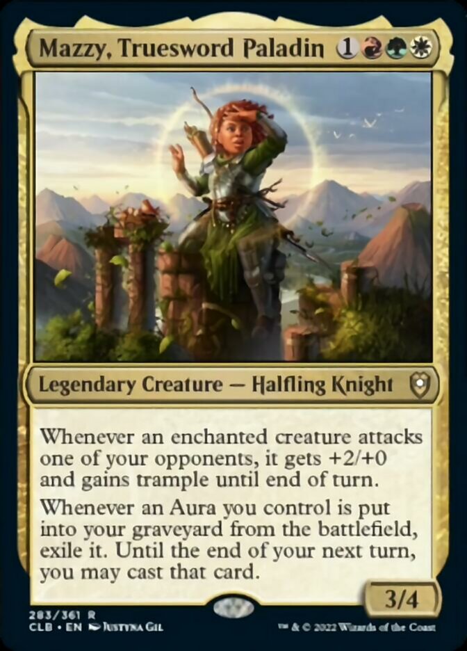 Mazzy, Truesword Paladin [Commander Legends: Battle for Baldur's Gate] - The Mythic Store | 24h Order Processing