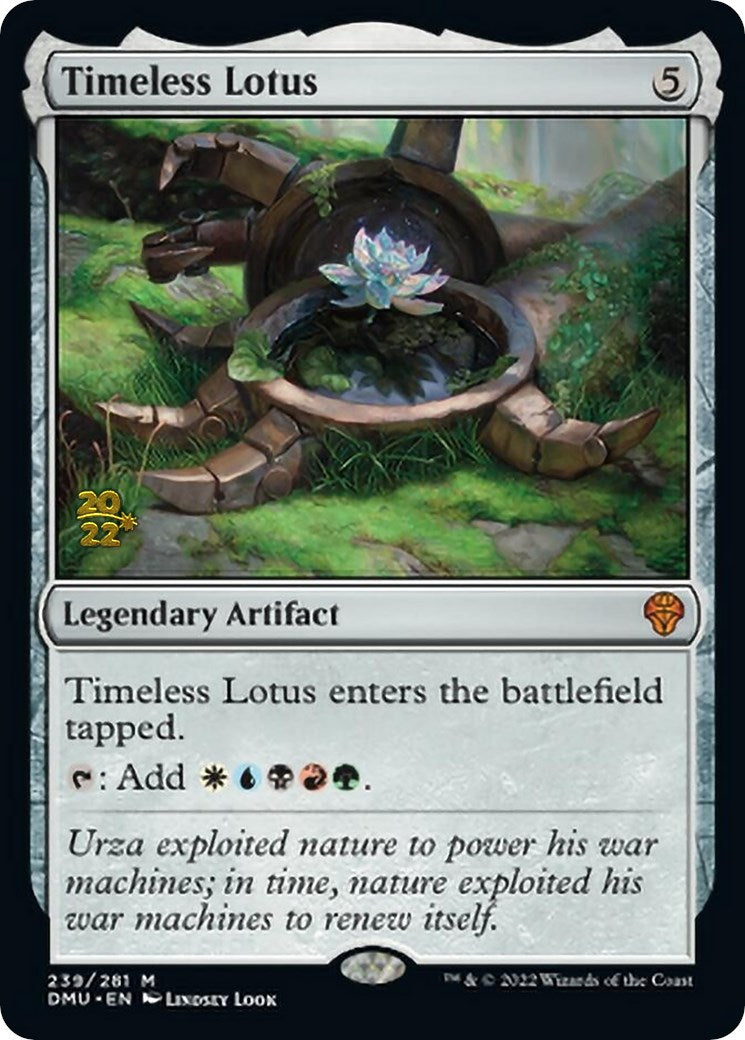 Timeless Lotus [Dominaria United Prerelease Promos] - The Mythic Store | 24h Order Processing