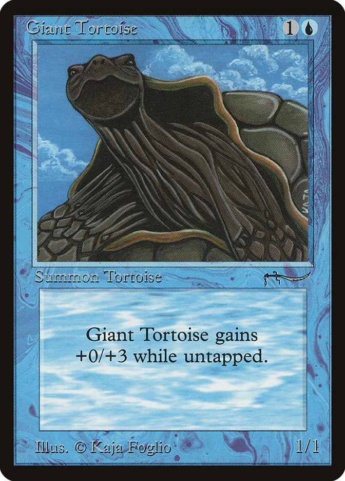 Giant Tortoise (Light Mana Cost) [Arabian Nights] - The Mythic Store | 24h Order Processing