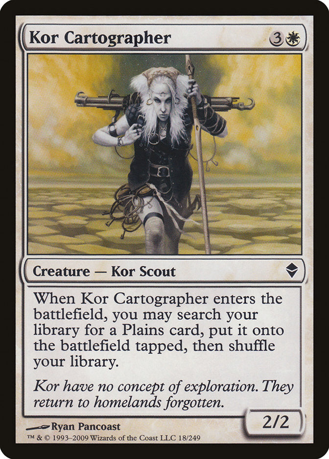 Kor Cartographer [Zendikar] - The Mythic Store | 24h Order Processing