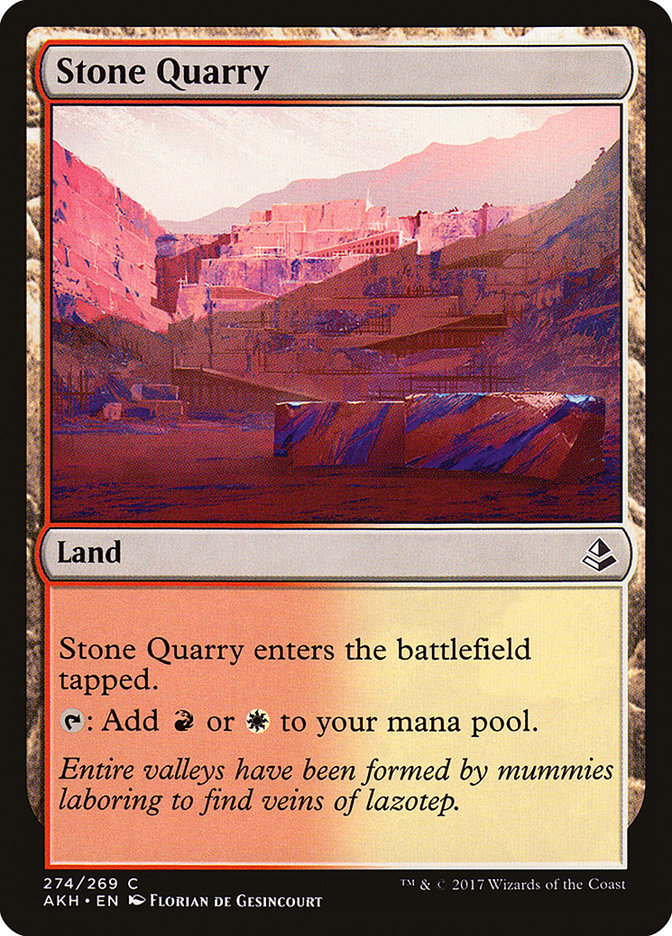 Stone Quarry [Amonkhet] - The Mythic Store | 24h Order Processing