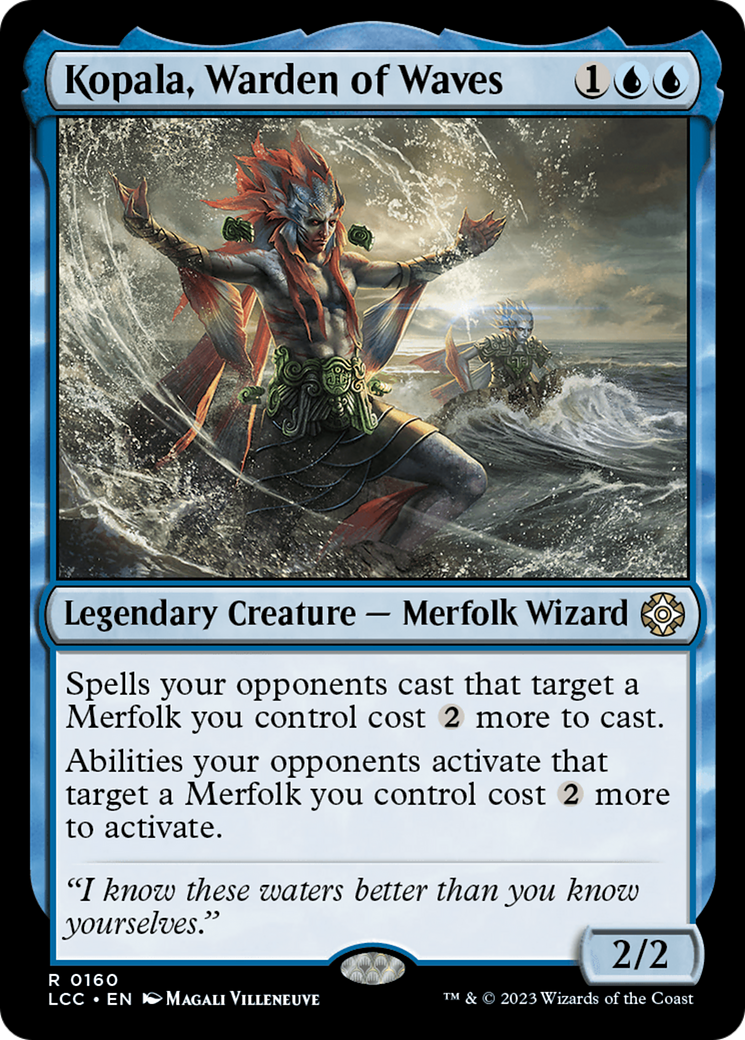 Kopala, Warden of Waves [The Lost Caverns of Ixalan Commander] - The Mythic Store | 24h Order Processing