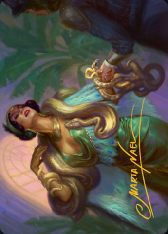 Venom Connoisseur Art Card (Gold-Stamped Signature) [Streets of New Capenna Art Series] - The Mythic Store | 24h Order Processing
