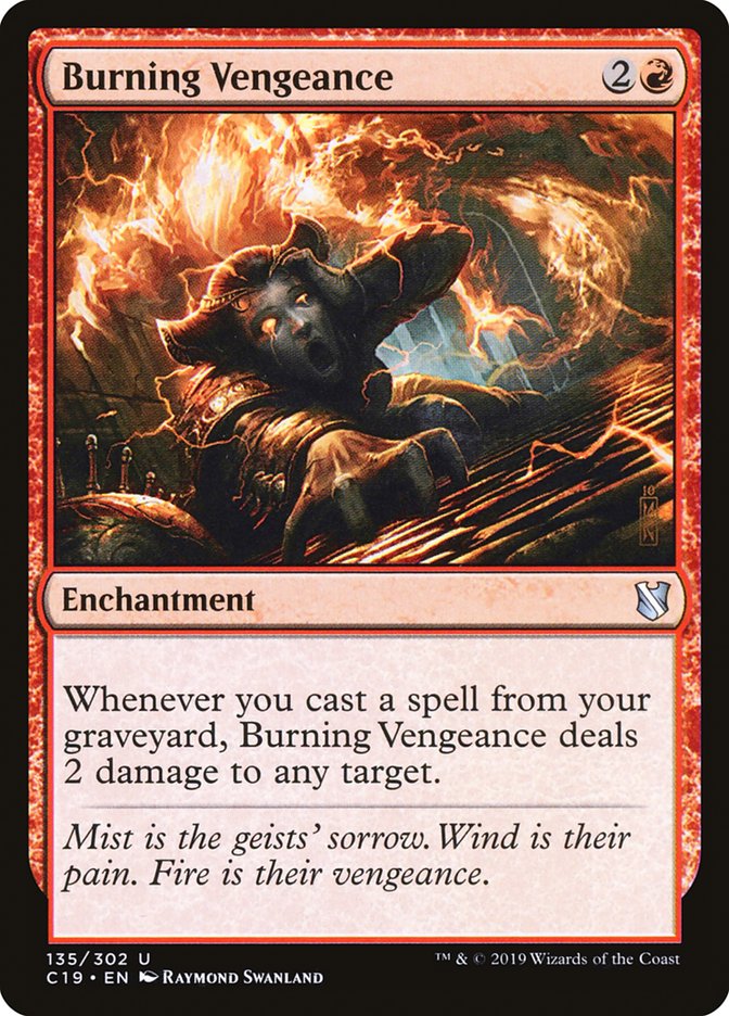 Burning Vengeance [Commander 2019] - The Mythic Store | 24h Order Processing