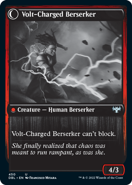 Voltaic Visionary // Volt-Charged Berserker [Innistrad: Double Feature] - The Mythic Store | 24h Order Processing