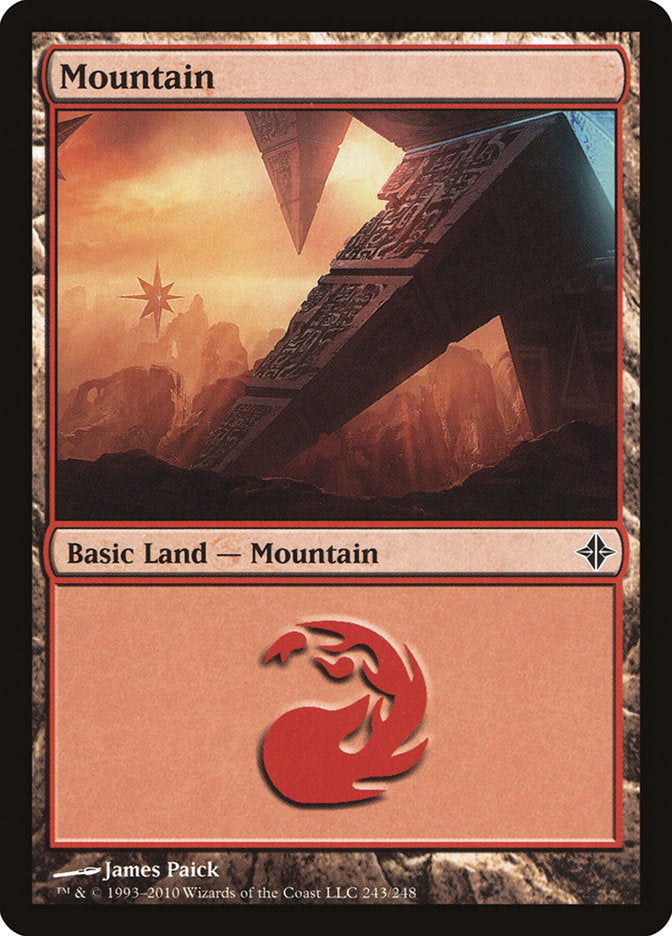 Mountain (243) [Rise of the Eldrazi] - The Mythic Store | 24h Order Processing