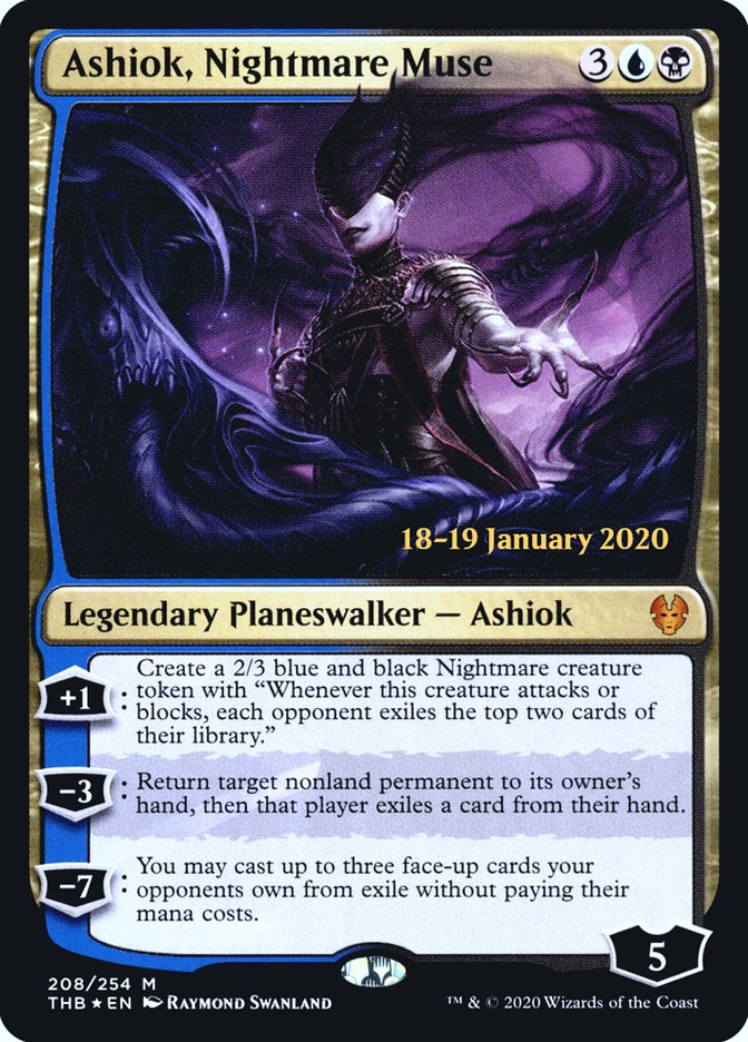 Ashiok, Nightmare Muse [Theros Beyond Death Prerelease Promos] - The Mythic Store | 24h Order Processing