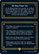 The Ring [The Lord of the Rings: Tales of Middle-Earth Tokens] - The Mythic Store | 24h Order Processing