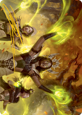 Dawnhart Wardens Art Card (Gold-Stamped Signature) [Innistrad: Midnight Hunt Art Series] - The Mythic Store | 24h Order Processing
