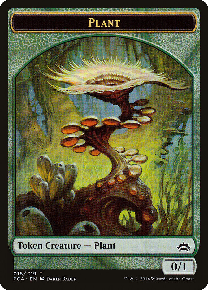 Plant // Ooze (016) Double-Sided Token [Planechase Anthology Tokens] - The Mythic Store | 24h Order Processing