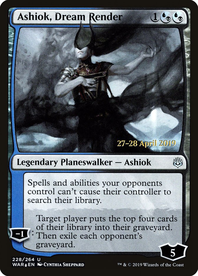 Ashiok, Dream Render [War of the Spark Prerelease Promos] - The Mythic Store | 24h Order Processing