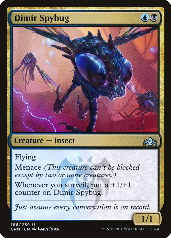 Dimir Spybug [Guilds of Ravnica] - The Mythic Store | 24h Order Processing