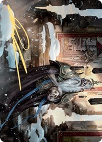 Narfi, Betrayer King Art Card (Gold-Stamped Signature) [Kaldheim Art Series] - The Mythic Store | 24h Order Processing