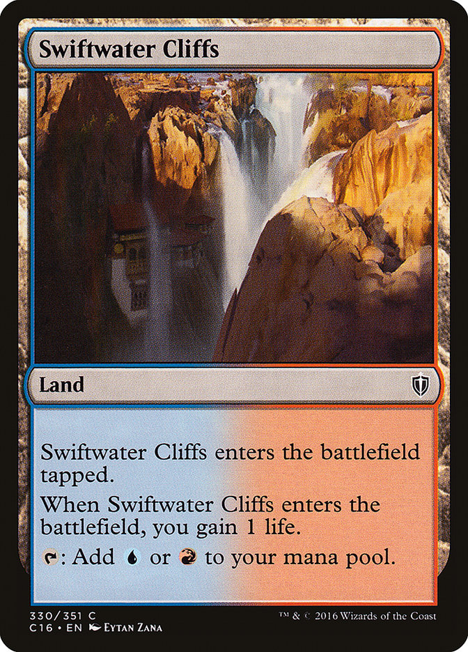 Swiftwater Cliffs [Commander 2016] - The Mythic Store | 24h Order Processing