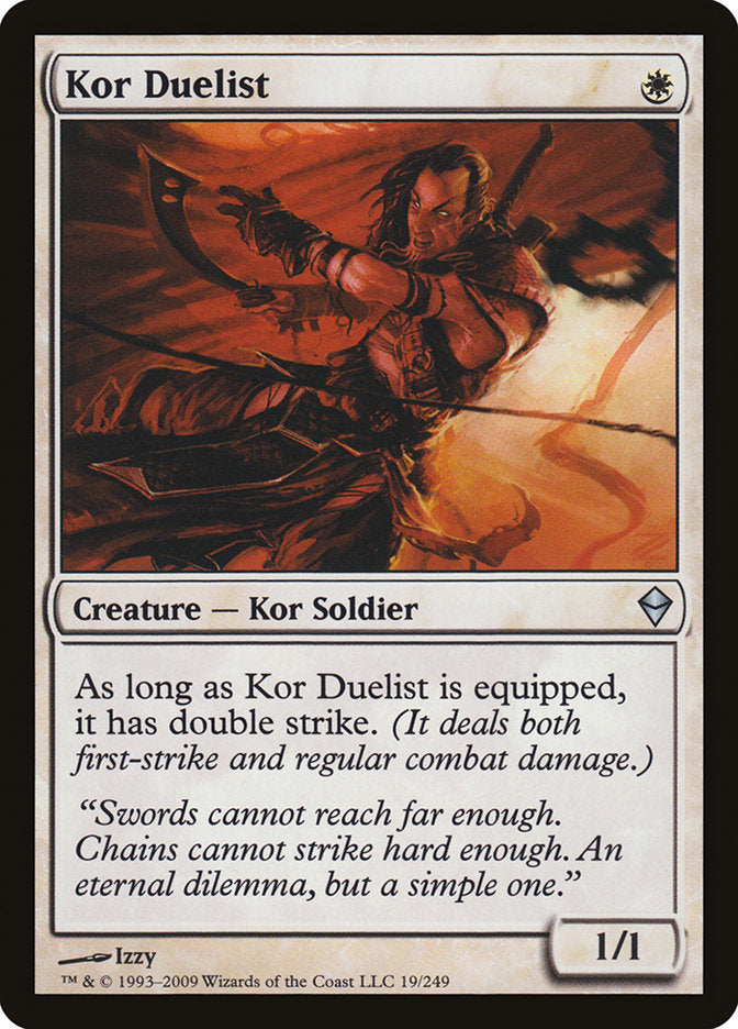 Kor Duelist [Zendikar] - The Mythic Store | 24h Order Processing