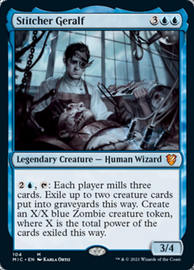 Stitcher Geralf [Innistrad: Midnight Hunt Commander] - The Mythic Store | 24h Order Processing