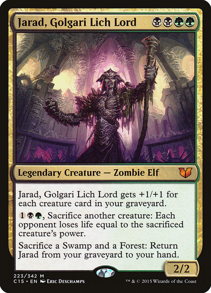 Jarad, Golgari Lich Lord [Commander 2015] - The Mythic Store | 24h Order Processing