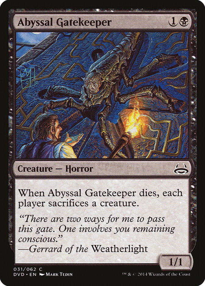 Abyssal Gatekeeper (Divine vs. Demonic) [Duel Decks Anthology] - The Mythic Store | 24h Order Processing