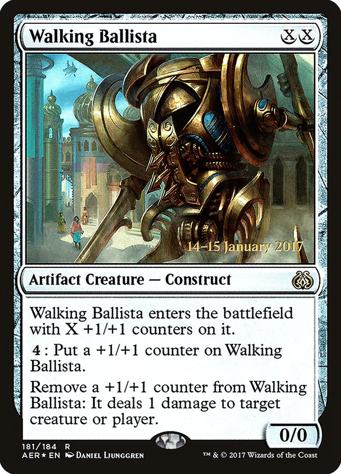 Walking Ballista [Aether Revolt Prerelease Promos] - The Mythic Store | 24h Order Processing