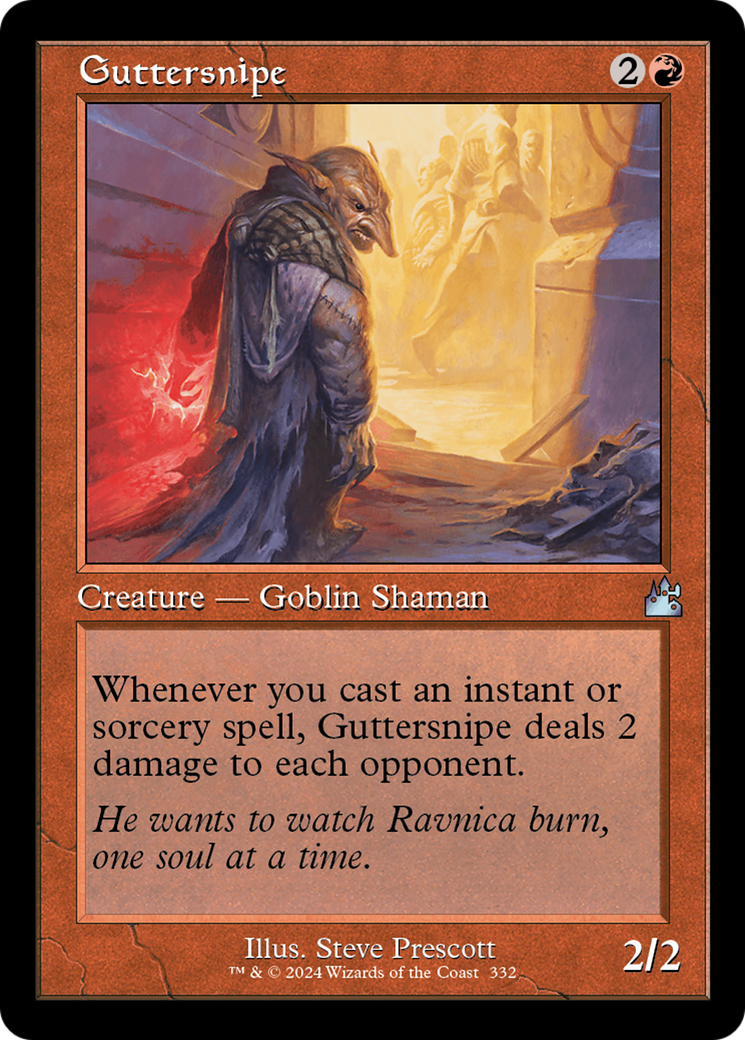 Guttersnipe (Retro Frame) [Ravnica Remastered] - The Mythic Store | 24h Order Processing