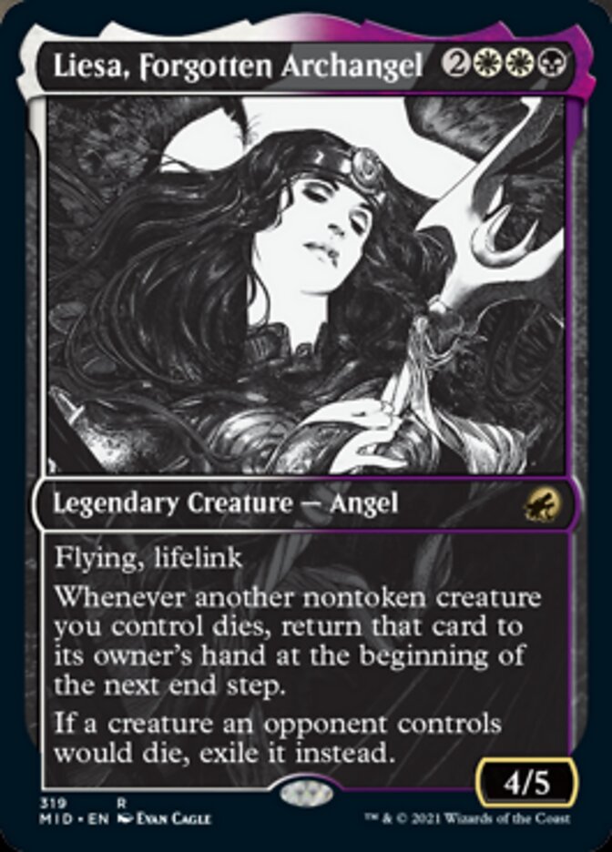 Liesa, Forgotten Archangel (Showcase Eternal Night) [Innistrad: Midnight Hunt] - The Mythic Store | 24h Order Processing