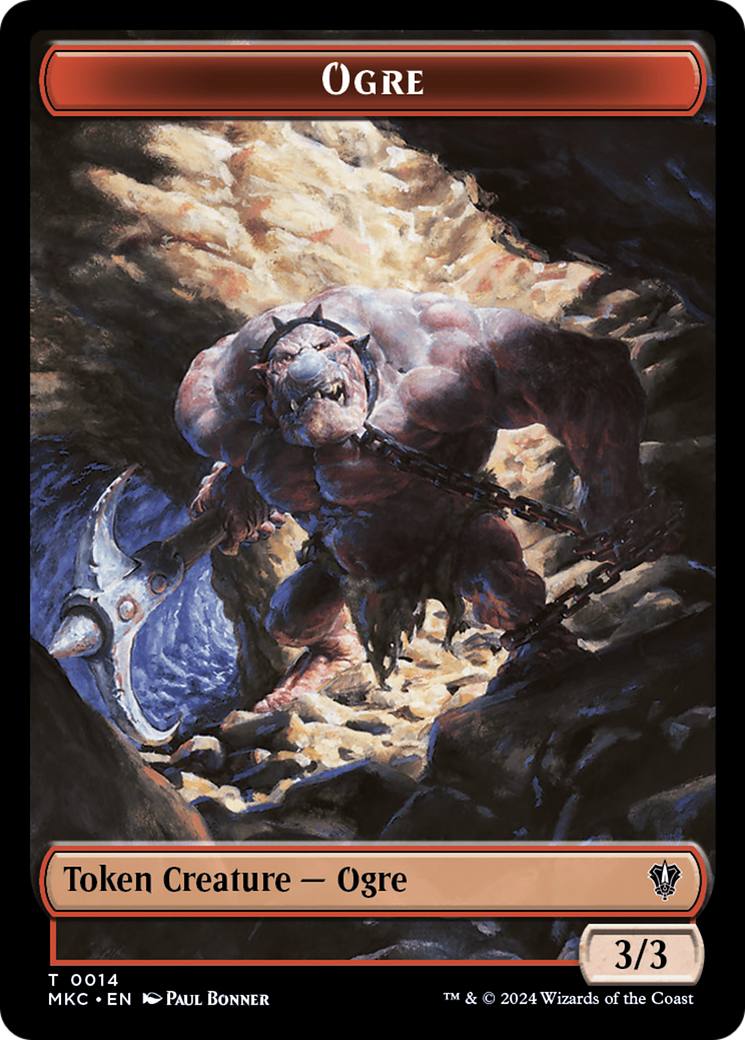 Soldier // Ogre Double-Sided Token [Murders at Karlov Manor Commander Tokens] - The Mythic Store | 24h Order Processing