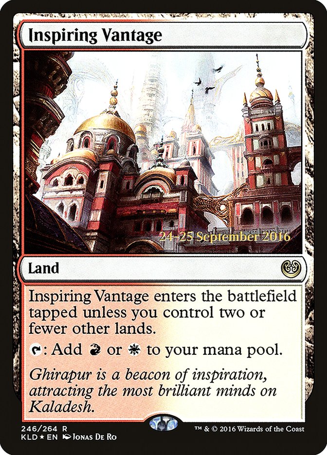 Inspiring Vantage [Kaladesh Prerelease Promos] - The Mythic Store | 24h Order Processing