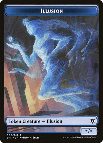 Illusion Token [Zendikar Rising Tokens] - The Mythic Store | 24h Order Processing