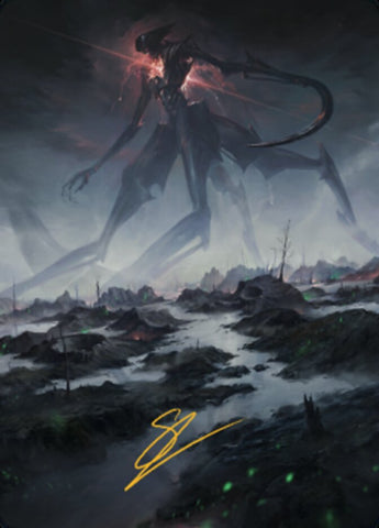 Swamp (1) Art Card (Gold-Stamped Signature) [The Brothers' War Art Series] - The Mythic Store | 24h Order Processing