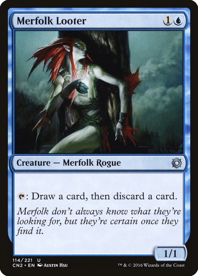 Merfolk Looter [Conspiracy: Take the Crown] - The Mythic Store | 24h Order Processing