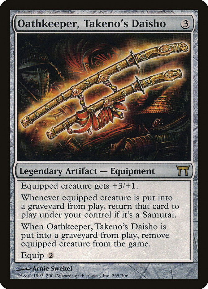 Oathkeeper, Takeno's Daisho [Champions of Kamigawa] - The Mythic Store | 24h Order Processing