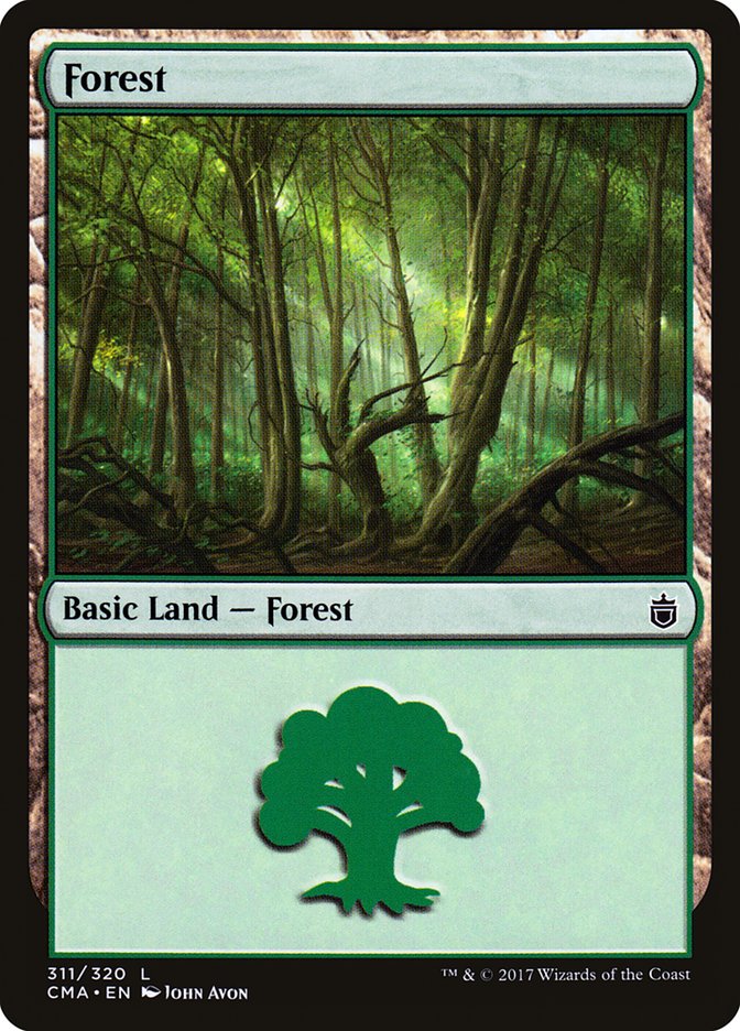 Forest (311) [Commander Anthology] - The Mythic Store | 24h Order Processing