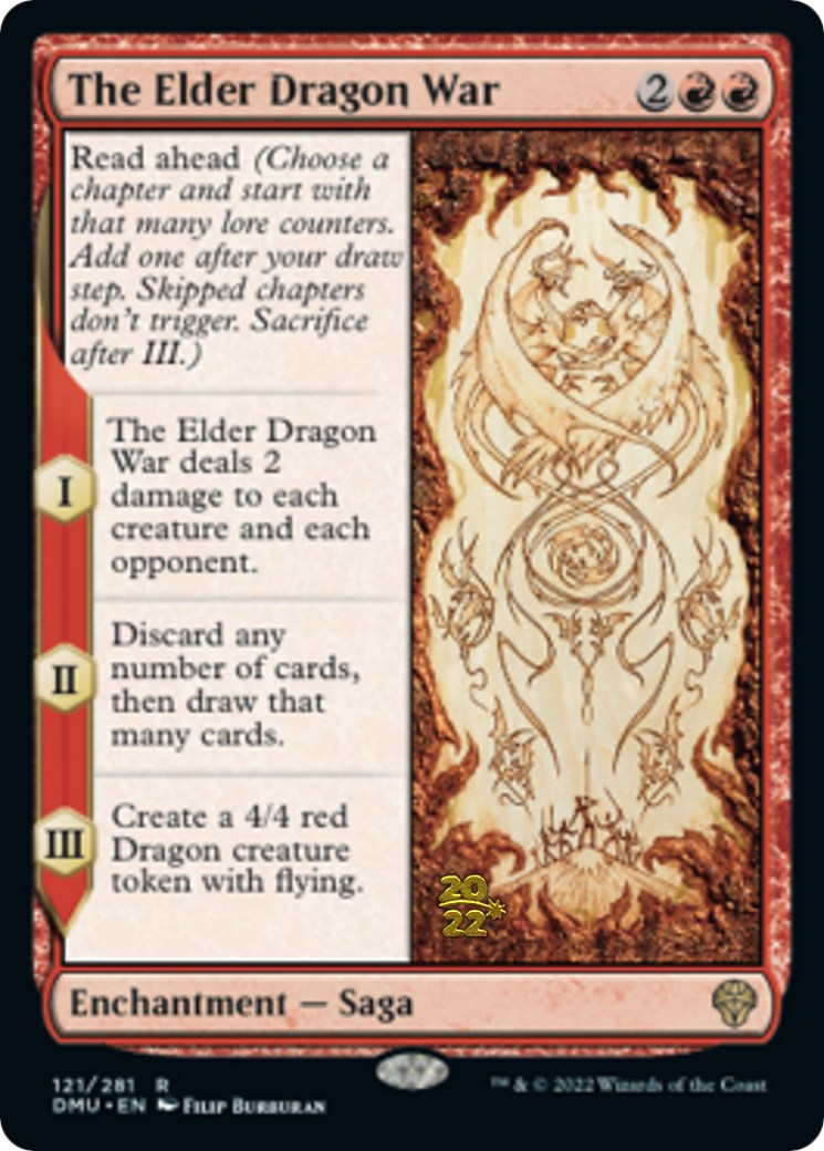 The Elder Dragon War [Dominaria United Prerelease Promos] - The Mythic Store | 24h Order Processing